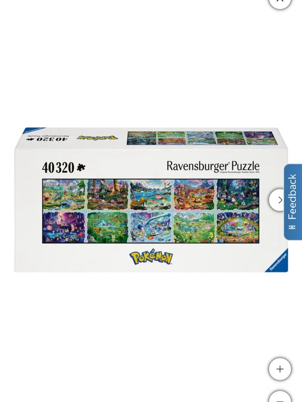 Ravensburger Pokémon Puzzle Box – Blue, Green, Purple, Yellow